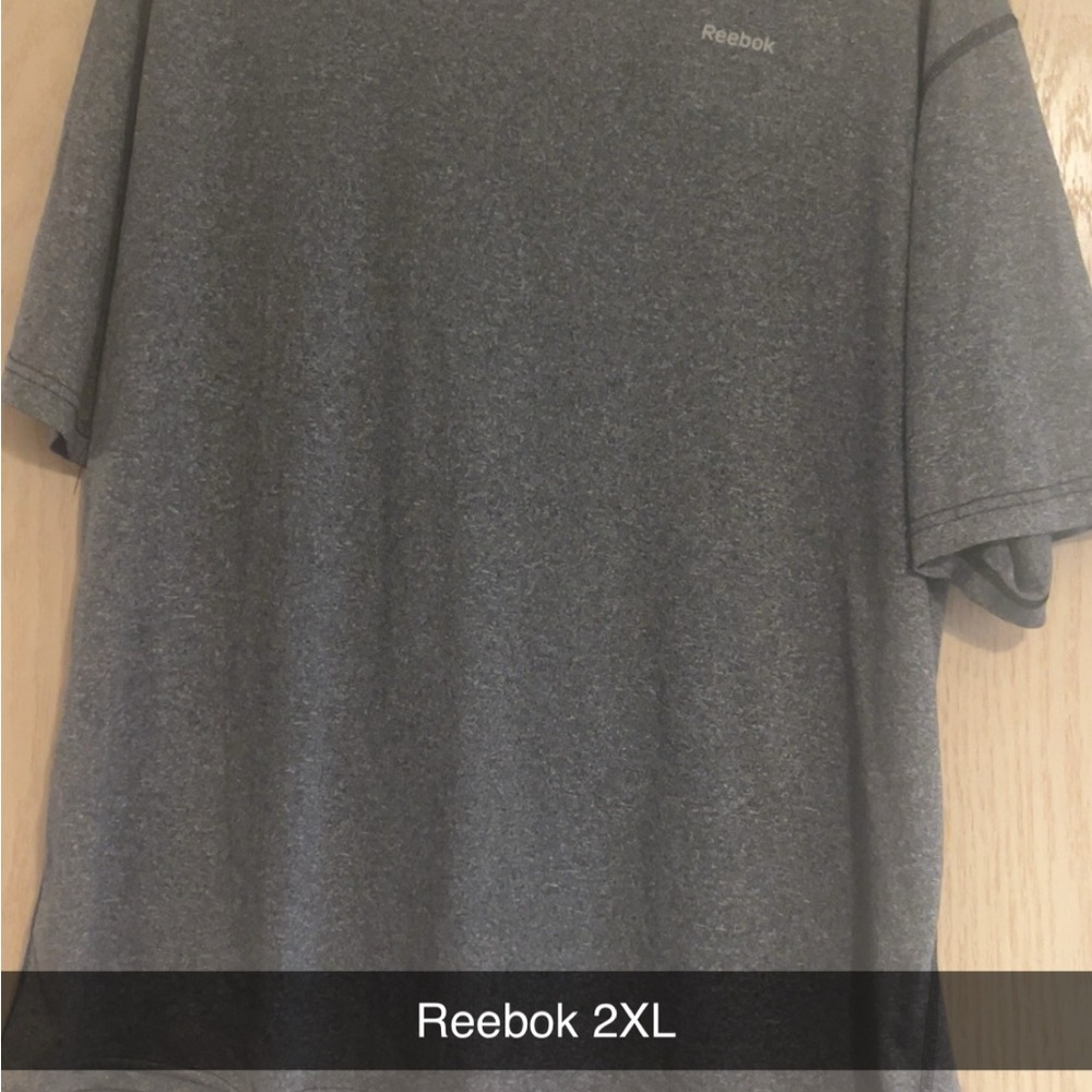 Reebok Men's Charcoal Tee